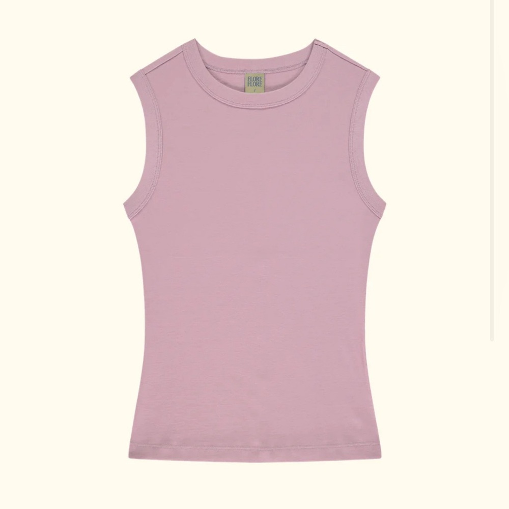 NWT Flore Flore Esme tank rose pink M medium